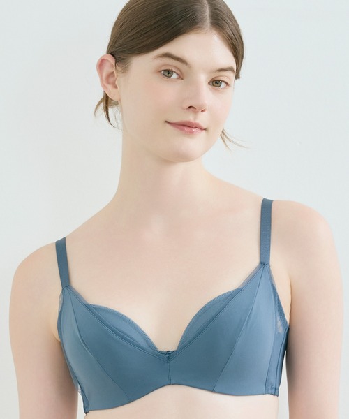 さあ、わたし シンプル 脇高ブラジャー（ブラジャー）｜une nana cool