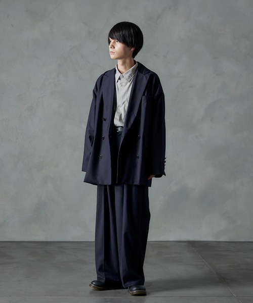 NILWAY（ニルウェイ）の「ベーシックルーズ無地レギュラーカラーシャツ（シャツ/ブラウス・メンズ・カーキ/グレー/ホワイト・MEDIUM/LARGE）」の14枚目の写真