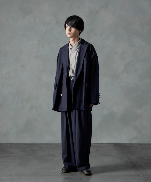 NILWAY（ニルウェイ）の「ベーシックルーズ無地レギュラーカラーシャツ（シャツ/ブラウス・メンズ・カーキ/グレー/ホワイト・MEDIUM/LARGE）」の15枚目の写真