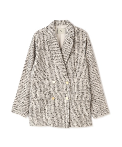 N.（N. Natural Beauty Basic）（エヌエヌナチュラルビューティーベーシック）の「【S Size Line】◆ツイードテーラードダブルジャケット（テーラードジャケット・レディース・マルチ・SMALL/MEDIUM）」の14枚目の写真