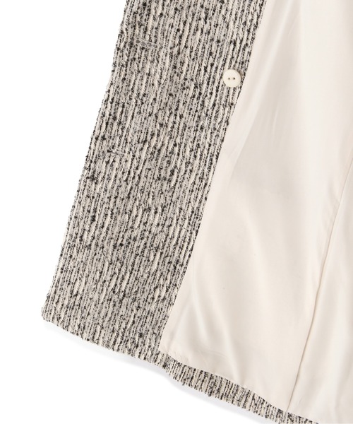 N.（N. Natural Beauty Basic）（エヌエヌナチュラルビューティーベーシック）の「【S Size Line】◆ツイードテーラードダブルジャケット（テーラードジャケット・レディース・マルチ・SMALL/MEDIUM）」の13枚目の写真