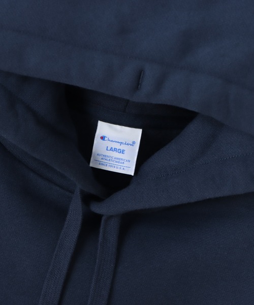 Champion（チャンピオン）の「【Champion/チャンピオン】メンズ アクションスタイル フーデッドスウェットシャツ（パーカー・メンズ・グレー/ネイビー/ホワイト/レッド・MEDIUM/X-LARGE/LARGE/SMALL）」の15枚目の写真