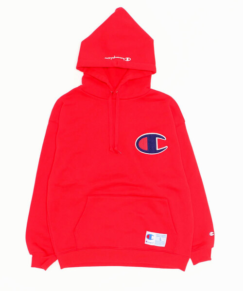 Champion（チャンピオン）の「【Champion/チャンピオン】メンズ アクションスタイル フーデッドスウェットシャツ（パーカー・メンズ・グレー/ネイビー/ホワイト/レッド・MEDIUM/X-LARGE/LARGE/SMALL）」の22枚目の写真