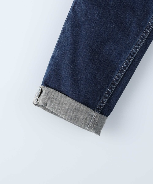 EDWIN(エドウィン)の「【EDWIN】デニムオーバーオール(サロペット/オーバーオール・キッズ・ダークインディゴブルー・150)」の6枚目の写真