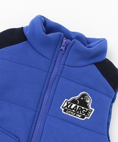 XLARGE KIDS(エクストララージキッズ)の「中綿キリカエベスト(ベスト・キッズ・ブルー/レッド・130cm/140cm/110cm/100cm/90cm/120cm)」の7枚目の写真