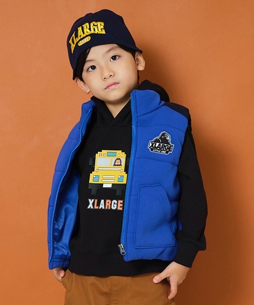 XLARGE KIDS(エクストララージキッズ)の「中綿キリカエベスト(ベスト・キッズ・ブルー/レッド・130cm/140cm/110cm/100cm/90cm/120cm)」の20枚目の写真