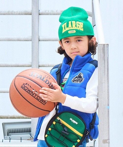 XLARGE KIDS(エクストララージキッズ)の「中綿キリカエベスト(ベスト・キッズ・ブルー/レッド・130cm/140cm/110cm/100cm/90cm/120cm)」の21枚目の写真