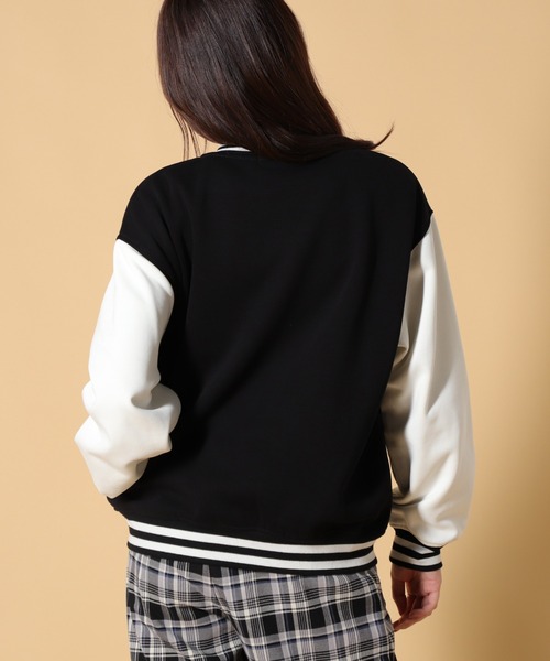 Honeys(ハニーズ)の「スタジャン(スタジャン・レディース・コーラルピンク/グリーン/ネイビー/ブラック・S/M/L/LL)」の9枚目の写真