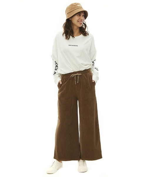 Billabong レディース Wide Easy Long Pants ワイドパンツ 22年秋冬モデル ビラボンボトムス その他パンツ Billabong ビラボン のファッション通販 Zozotown