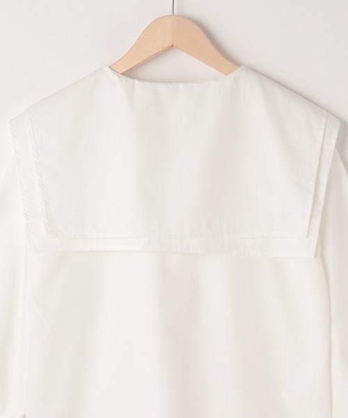 LOVETOXIC（ラブトキシック）の「BIGカラーブラウス（シャツ/ブラウス・キッズ・オフホワイト/マルチ・S/M/L）」の8枚目の写真