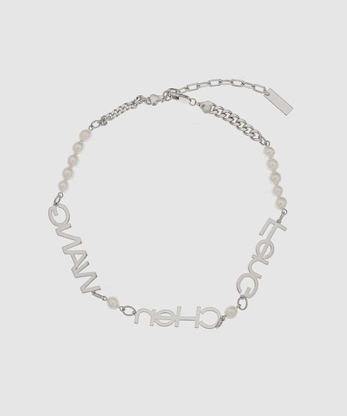 Feng Chen Wang(フェン・チェン・ワン)の「FCW diamond necklace(ネックレス・メンズ・シルバー・ONE SIZE)」の4枚目の写真