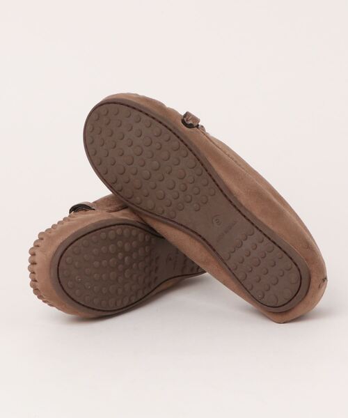 Shoes in Closet（シューズインクローゼット）の「軽量 ふわもこボア ビットモカシン 7839（モカシン/デッキシューズ・レディース・ベージュ/ブラック/モカ・S/L/M/LL/3L）」の5枚目の写真