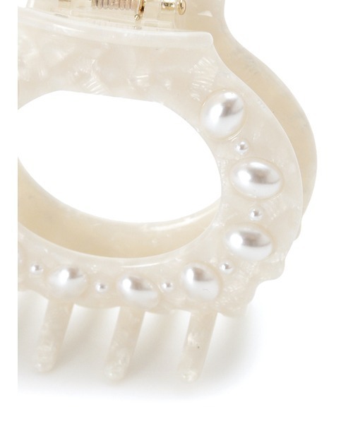 SNIDEL（スナイデル）の「レジンパールバンス（その他ヘアアクセサリー・レディース・ホワイト/ピンク/ラベンダー・FREE）」の11枚目の写真