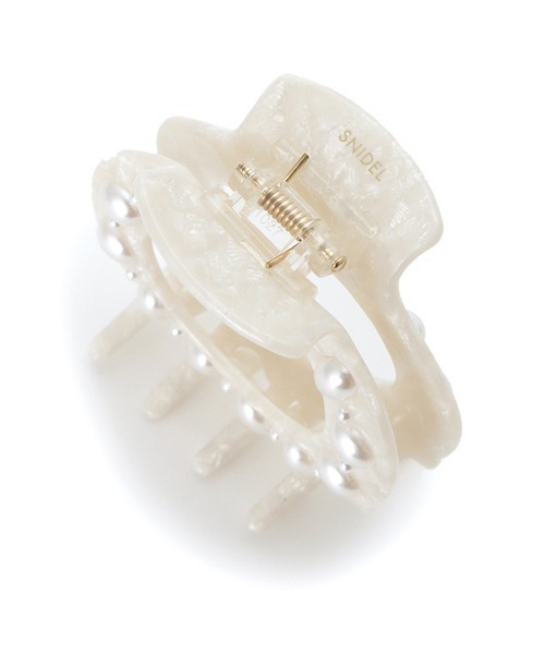 SNIDEL（スナイデル）の「レジンパールバンス（その他ヘアアクセサリー・レディース・ホワイト/ピンク/ラベンダー・FREE）」の12枚目の写真
