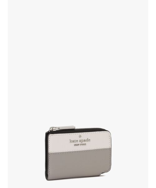 kate spade new york(ケイトスペード ニューヨーク)の「ステイシー カラーブロック サフィアーノ レザー キー ホルダー(キーケース/キーアクセサリー・レディース・グレー・ONESIZE)」の4枚目の写真