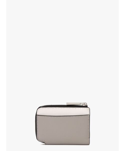 kate spade new york(ケイトスペード ニューヨーク)の「ステイシー カラーブロック サフィアーノ レザー キー ホルダー(キーケース/キーアクセサリー・レディース・グレー・ONESIZE)」の2枚目の写真