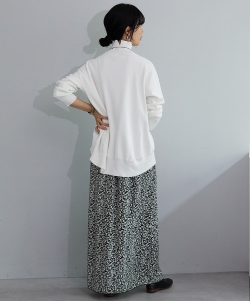 SHENERY（シーナリー）の「ギャザータイトプリントスカート（スカート・レディース・ブラック/グリーン・36/38）」の17枚目の写真