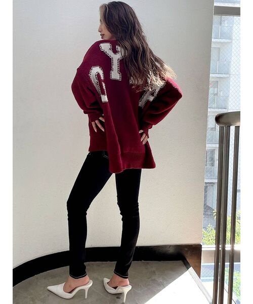 GYDA（ジェイダ）の「ハイウエスト V CUT COLORWAYスキニーデニムパンツ（デニムパンツ・レディース・ブラック/インディゴブルー・SMALL/X-SMALL/MEDIUM）」の22枚目の写真