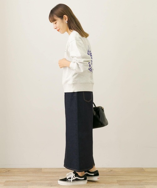 URBAN RESEARCH Sonny Label（アーバンリサーチサニーレーベル）の「バックワープロゴスウェットプルオーバー（スウェット・レディース・ミント/グレー系その他/オレンジ系その他・FREE）」の9枚目の写真