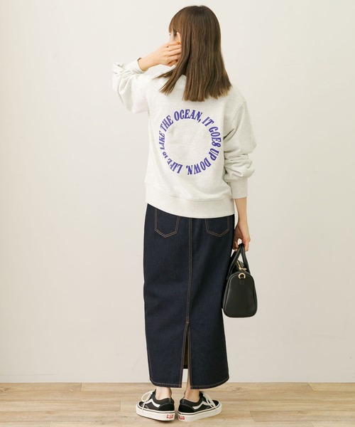 URBAN RESEARCH Sonny Label（アーバンリサーチサニーレーベル）の「バックワープロゴスウェットプルオーバー（スウェット・レディース・ミント/グレー系その他/オレンジ系その他・FREE）」の10枚目の写真