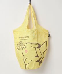 THE BAREFOOT（ベアフット）の「【 POKEMON TRAVEL / ポケモントラベル 】ポケモン スーベニアバッグ(ピカチュウ) YUI GW-P604-010（エコバッグ/サブバッグ・メンズ）」