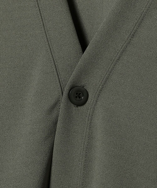B:MING by BEAMS（ビーミングバイビームス）の「B:MING by BEAMS / ダブルフェイス 梨地 Vカーディガン(セットアップ対応)（カーディガン/ボレロ・メンズ・ネイビー/ブラウン系その他2/チャコールグレー・SMALL/MEDIUM/LARGE/X-LARGE）」の16枚目の写真