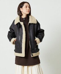 Alpha Industries | 【WEB限定】ALPHA/アルファ　W FAKEMOUTON　B-3/フェイクムートンB-3(その他アウター)