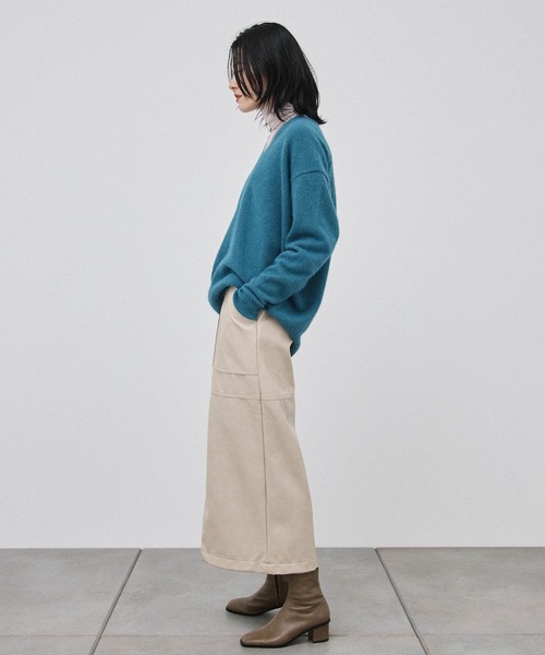 PUBLIC TOKYO - PUBLIC TOKYO FOX Vネックニット PUBLIC TOKYO（パブリックトウキョウ）の「FOX Vネックニット