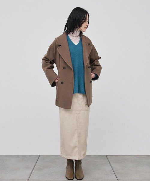 PUBLIC TOKYO - PUBLIC TOKYO FOX Vネックニット PUBLIC TOKYO（パブリックトウキョウ）の「FOX Vネックニット