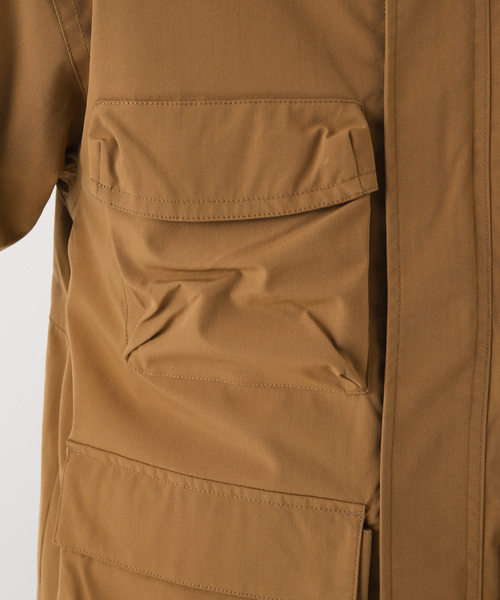 Carhartt WIP（カーハートダブリューアイピー）の「【CARHARTT WIP / カーハート ダブリューアイピー】KILDA JACKET / キルダジャケット（マウンテンパーカー・メンズ・ブラック/ブラウン・MEDIUM/LARGE/X-LARGE）」の6枚目の写真
