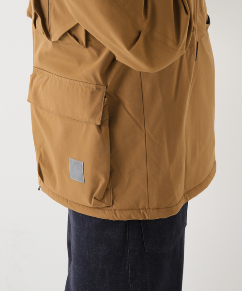 Carhartt WIP（カーハートダブリューアイピー）の「【CARHARTT WIP / カーハート ダブリューアイピー】KILDA JACKET / キルダジャケット（マウンテンパーカー・メンズ・ブラック/ブラウン・MEDIUM/LARGE/X-LARGE）」の11枚目の写真