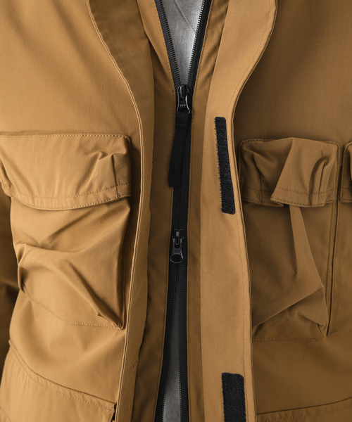 Carhartt WIP（カーハートダブリューアイピー）の「【CARHARTT WIP / カーハート ダブリューアイピー】KILDA JACKET / キルダジャケット（マウンテンパーカー・メンズ・ブラック/ブラウン・MEDIUM/LARGE/X-LARGE）」の12枚目の写真
