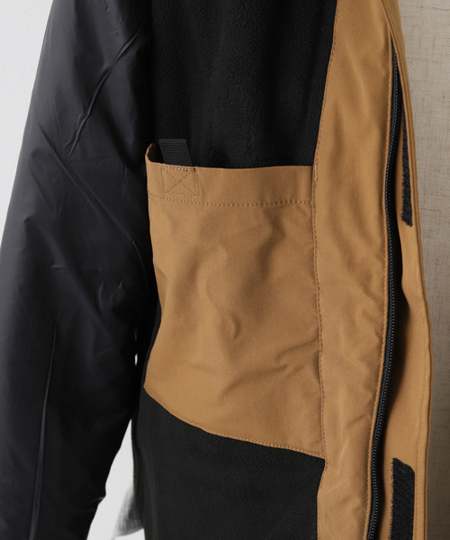 Carhartt WIP（カーハートダブリューアイピー）の「【CARHARTT WIP / カーハート ダブリューアイピー】KILDA JACKET / キルダジャケット（マウンテンパーカー・メンズ・ブラック/ブラウン・MEDIUM/LARGE/X-LARGE）」の15枚目の写真