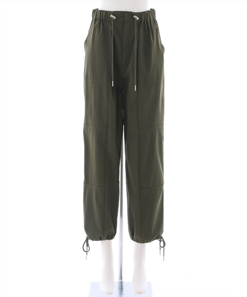 clear（クリア）の「カーゴパンツ（カーゴパンツ・レディース・カーキ/ブラック/ベージュ・F）」の3枚目の写真