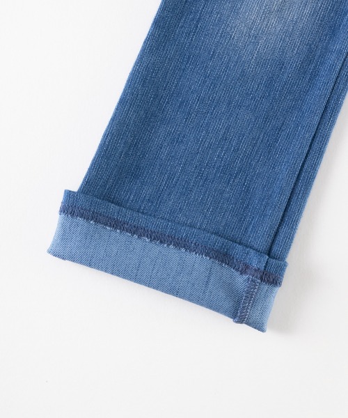 trois lapins kp（トロワラパンケーピー）の「ツイルニット デニムパンツ(100～160)（デニムパンツ・キッズ・ネイビー・140cm/160cm/100cm/120cm/150cm/130cm/110cm）」の7枚目の写真