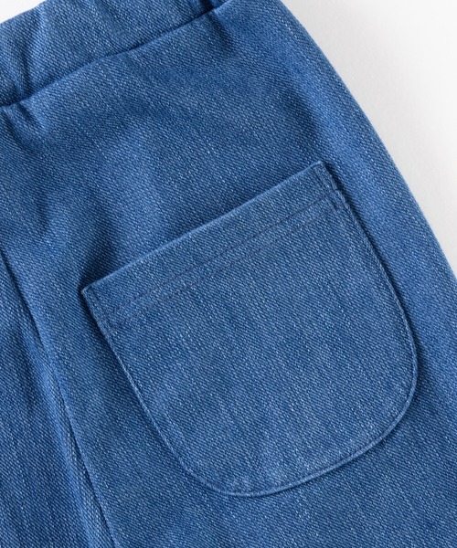 trois lapins kp（トロワラパンケーピー）の「ツイルニット デニムパンツ(100～160)（デニムパンツ・キッズ・ネイビー・140cm/160cm/100cm/120cm/150cm/130cm/110cm）」の9枚目の写真
