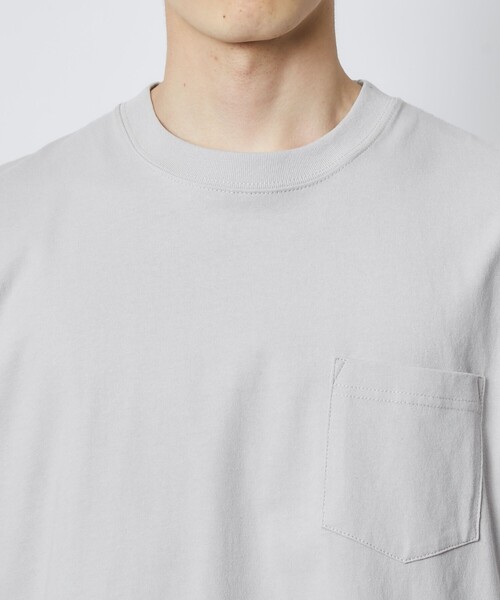 coen(コーエン)の「USAコットンリラックスTシャツ(Tシャツ/カットソー・メンズ・オレンジ/ホワイト/ライトグレー/ライラック/イエロー/ネイビー/ライム/ブラック・L/M/XL/S)」の16枚目の写真