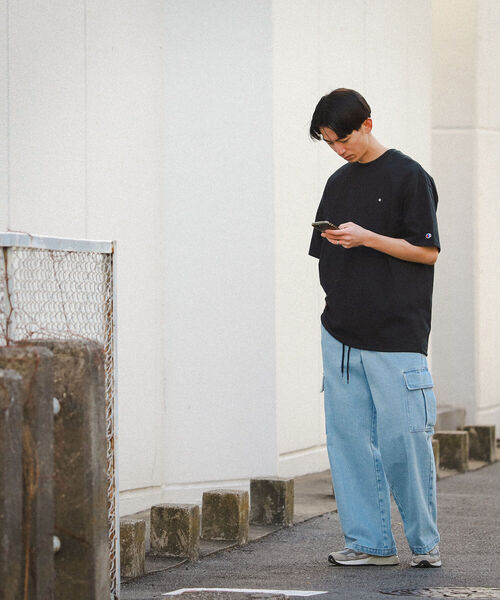 【別注】RRL × BEAMS PLUS 別注 デニムカーゴパンツ BEAMS PLUS＞から＜Double RL＞との別注カーゴパンツを発売｜BEAMS