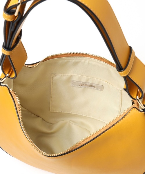 Andemiu（アンデミュウ）の「ハーフムーンショルダーＢＡＧ185448（ショルダーバッグ・レディース・イエロー系その他/グリーン系その他/ネイビー・FREE）」の20枚目の写真