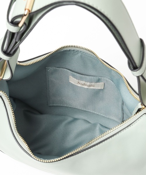 Andemiu（アンデミュウ）の「ハーフムーンショルダーＢＡＧ185448（ショルダーバッグ・レディース・イエロー系その他/グリーン系その他/ネイビー・FREE）」の21枚目の写真