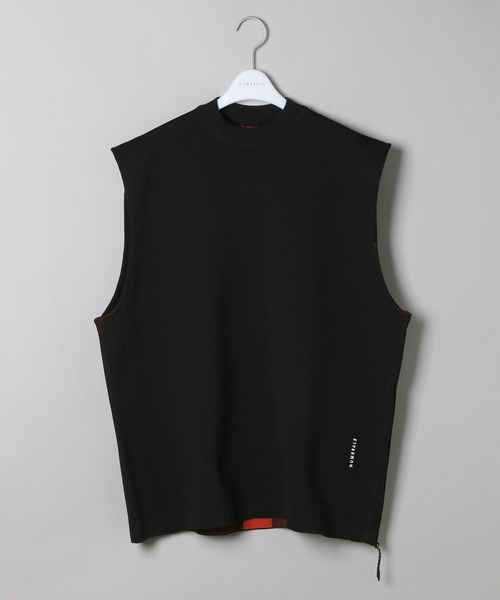 NUMERALS（ヌメラルズ）の「【UNISEX】[NUMERALS]コンフォータブルニットベスト（ベスト・メンズ・ラベンダー/ブラック・FREE）」の2枚目の写真