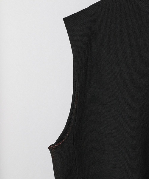 NUMERALS（ヌメラルズ）の「【UNISEX】[NUMERALS]コンフォータブルニットベスト（ベスト・メンズ・ラベンダー/ブラック・FREE）」の10枚目の写真