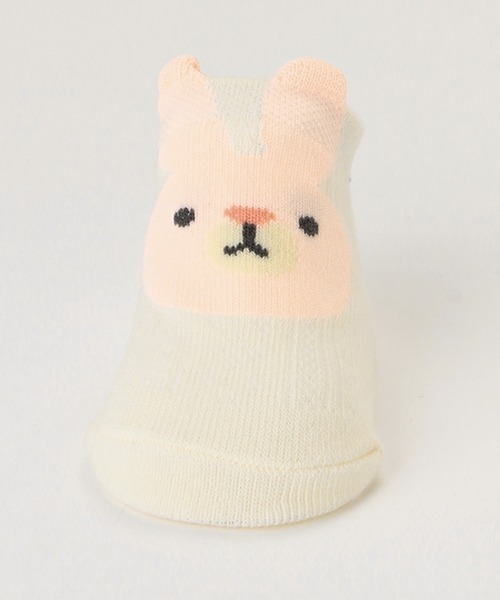 kladskap（クレードスコープ）の「アニマルカップソックス（その他ベビー用品・キッズ・ネイビー/オフホワイト/ベージュ/ライトグリーン・FREE）」の11枚目の写真
