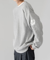 【Adoon plain】サイドモチーフ切り替えスウェット