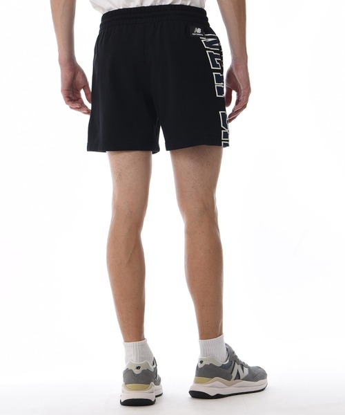 NEW BALANCE(ニューバランス)の「NB Athletics Warped クラシックス スウェットショーツ(スウェットパンツ・メンズ・アイボリー/バーガンディー/ブラック・0/1/3/2/4/5)」の11枚目の写真