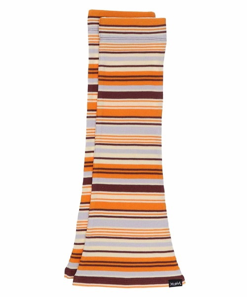 X-girl(エックスガール)の「STRIPED LEG WARMER(レッグウォーマー・レディース・ブラック/ブラウン/ブルー・ONE SIZE)」の9枚目の写真