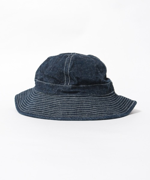 orSlow（オアスロウ）の「orSlow/オアスロウ US NAVY HAT ハット（ハット・メンズ・グリーン/ワンウォッシュ・M）」の4枚目の写真