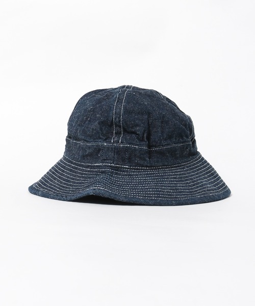 orSlow（オアスロウ）の「orSlow/オアスロウ US NAVY HAT ハット（ハット・メンズ・グリーン/ワンウォッシュ・M）」の12枚目の写真