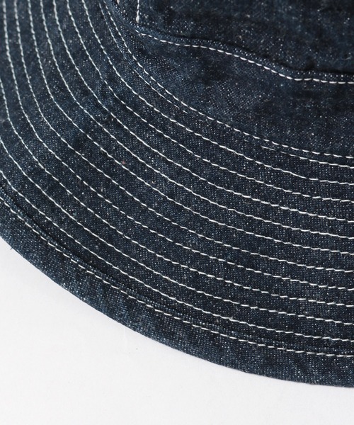 orSlow（オアスロウ）の「orSlow/オアスロウ US NAVY HAT ハット（ハット・メンズ・グリーン/ワンウォッシュ・M）」の6枚目の写真