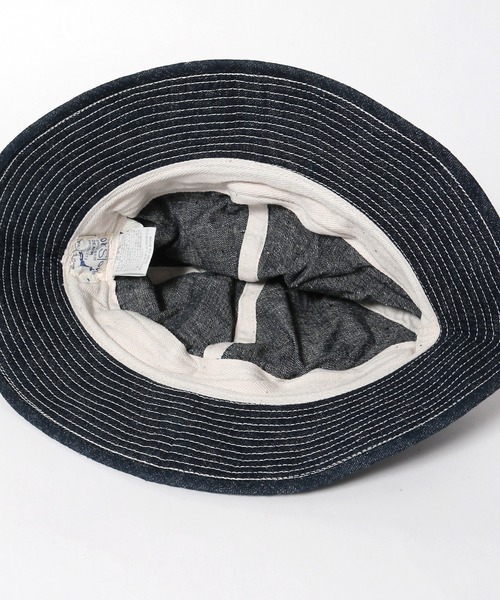 orSlow（オアスロウ）の「orSlow/オアスロウ US NAVY HAT ハット（ハット・メンズ・グリーン/ワンウォッシュ・M）」の9枚目の写真